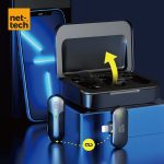 Nettech NT-0T09 Plastik Lightning Kablosuz Yaka Mikrofonu - Görsel 5