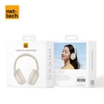 Nettech NT-BTH22 Kulak Üstü Kulak Üstü Kulaklık (Beyaz) - Görsel 6