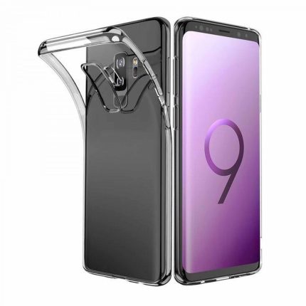 Samsung Galaxy G965 S9 Plus Uyumlu Arka Koruma Arka Koruma Kılıf (Şeffaf)