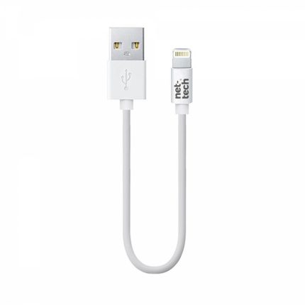Nettech Plastik 20 Cm Lightning Şarj ve Data Kablosu