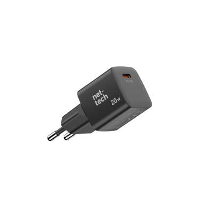 Nettech NT-HCH11 20W PD 3000 mAh Şarj Aleti Adaptör (Siyah)