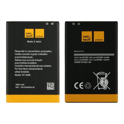 Samsung Galaxy N7500 Note 3 Neo Uyumlu EB-BN750BBE 2800 MAh Batarya
