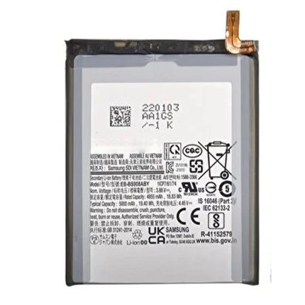 Samsung Galaxy S22 Ultra Uyumlu 5000 MAh Batarya
