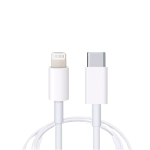 Nettech NT-DC50 20W Plastik 200 Cm Type-C To Lightning Şarj ve Data Kablosu (Beyaz)