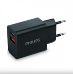 Philips DLP4325AB/12 20W USB-A + Type-C Şarj Adaptörü