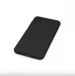 Samsung Galaxy A04e Kılıf PremiumS Silikon Arka Kapak Siyah - Görsel 4