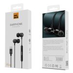 Nettech NT-HS11 Type-C Girişli Kulak İçi Kulaklık (Siyah) - Görsel 3