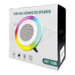 Nettech HY-106 Minibox Kablosuz Hoparlör - Speaker (Beyaz) - Görsel 3