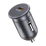 Type-C Pd 30W 1 Çıkışlı Araç Şarj Aleti (Siyah)