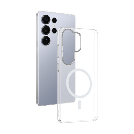 Samsung Galaxy S25 Ultra Uyumlu Arka Koruma Kılıf (Beyaz)
