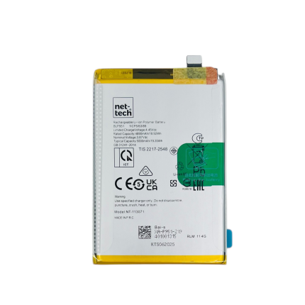 Realme 11 Uyumlu Nettech BLP951 5000 MAh Batarya