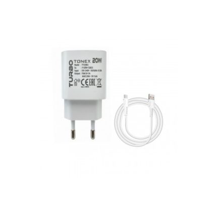 Tonex 20W 4.0A USB-A to Type-C Kablolu Şarj Aleti