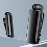 Nettech NT-BTH30 Makaralı Kulakiçi Bluetooth Kulaklık (Siyah) - Görsel 2