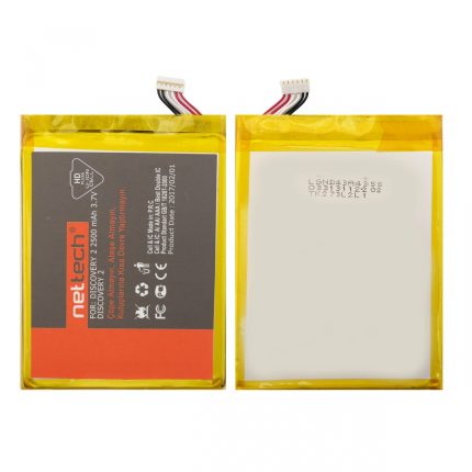 General Mobile Discovery 2 Uyumlu Nettech NT-14703 2500 MAh Batarya