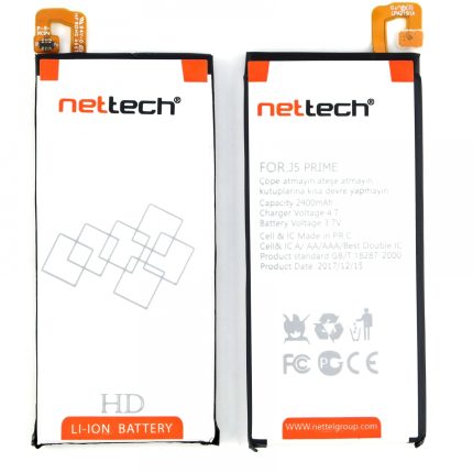 Samsung Galaxy G570 J5 Prime Uyumlu Nettech EB-BG570ABE 2400 MAh Batarya