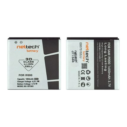 Samsung Galaxy I9000 S Uyumlu Nettech NT-5337 1000 MAh Batarya