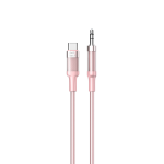 Nettech NT-AC07 Plexy 100 Cm Type-C To Aux Kablosu - Görsel 2