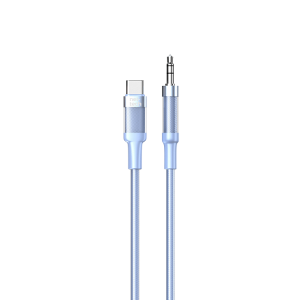 Nettech NT-AC07 Plexy 100 Cm Type-C To Aux Kablosu