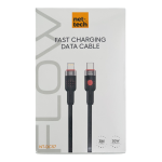 Nettech NT-DC57 30W İp Örgü 300 Cm Type-C To Lightning Şarj ve Data Kablosu - Görsel 2
