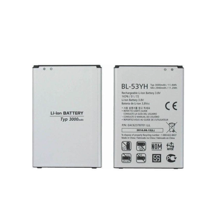 LG G3 Uyumlu LG BL-53YH 3000 MAh Batarya