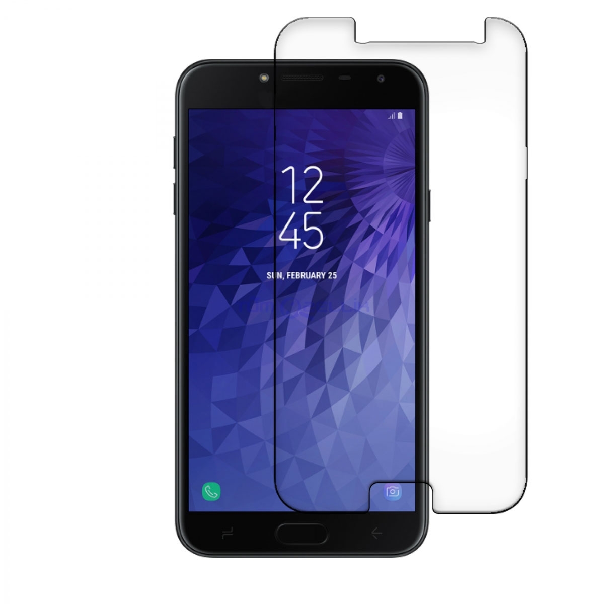 Samsung Galaxy J4 Plus Uyumlu Ön Koruma Cam Ekran Koruyucu