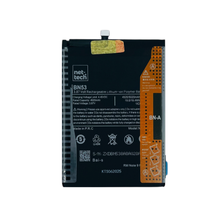 Xiaomi Redmi Note 9 Pro Uyumlu BN53 4900 mAh Batarya