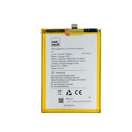 Omix X7 Uyumlu 5000 MAh Batarya