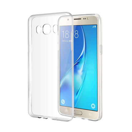 Samsung Galaxy J510 J5 2016 Uyumlu Şeffaf Seri Arka Koruma Kılıf (Şeffaf)