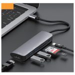 Nettech NT-0T04 USB + Hdmi + SD Kart To Type-C Dönüştürücü - Görsel 2