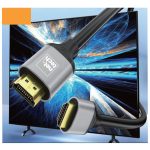 Nettech NT-HD01 4K İp Örgü 150 Cm Hdmi Kablo - Görsel 2
