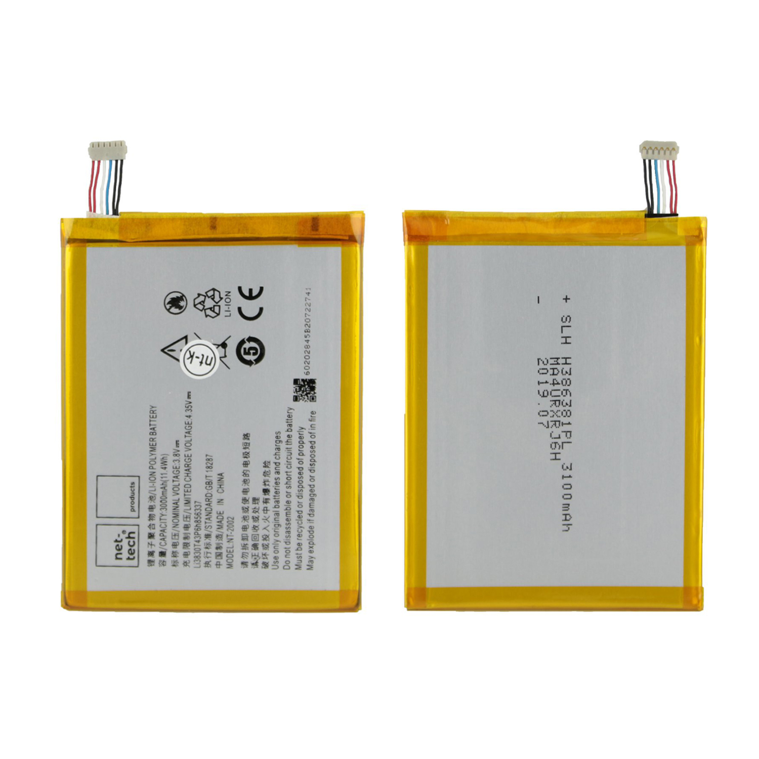 8680065141010 Vodafone Smart 6 Uyumlu 3000 MAh Batarya - Görsel 1