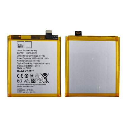 Oppo Reno 2Z Uyumlu BLP737 3660 mAh Batarya