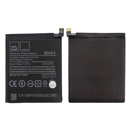 Xiaomi Redmi Note 4X Uyumlu BM43 4000 MAh Batarya
