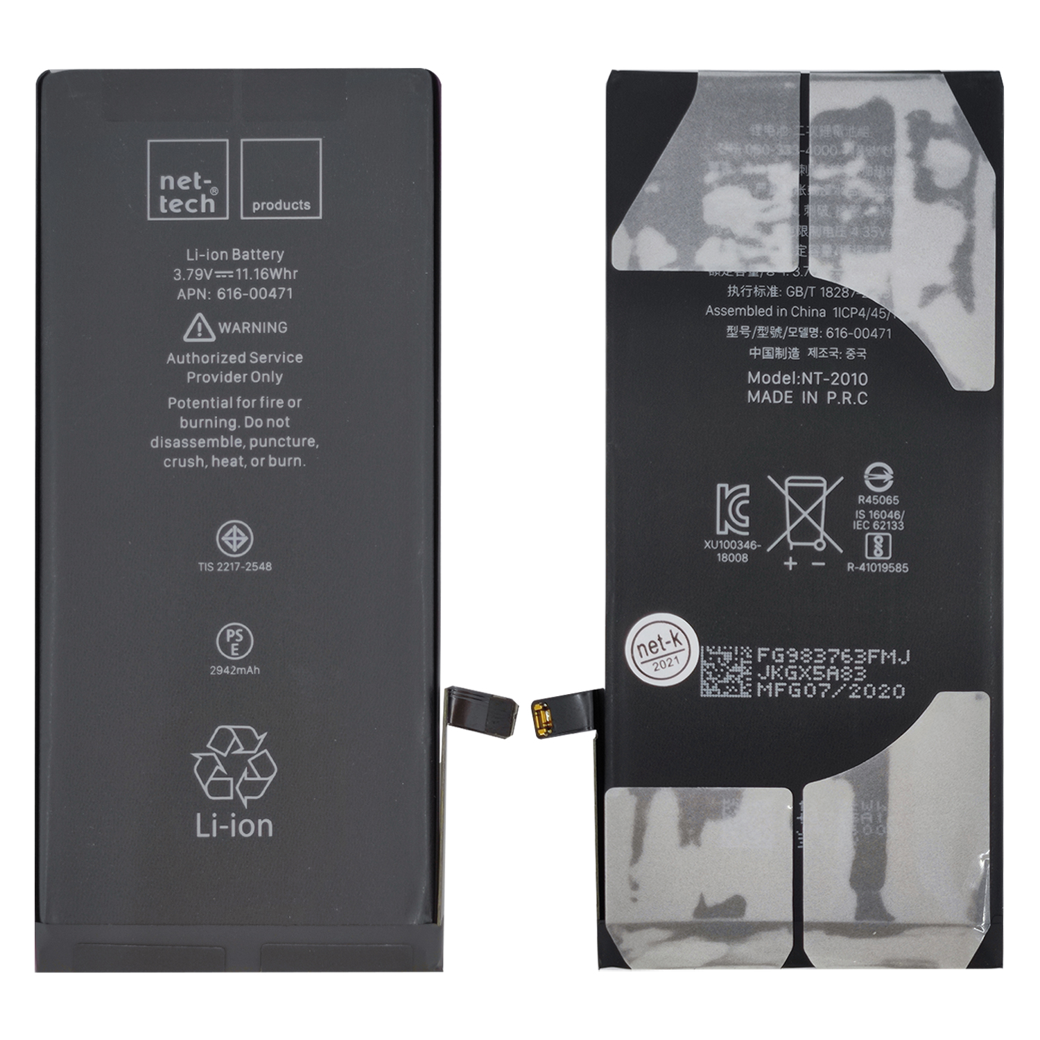 Apple iPhone XR Uyumlu 3330 mAh Batarya