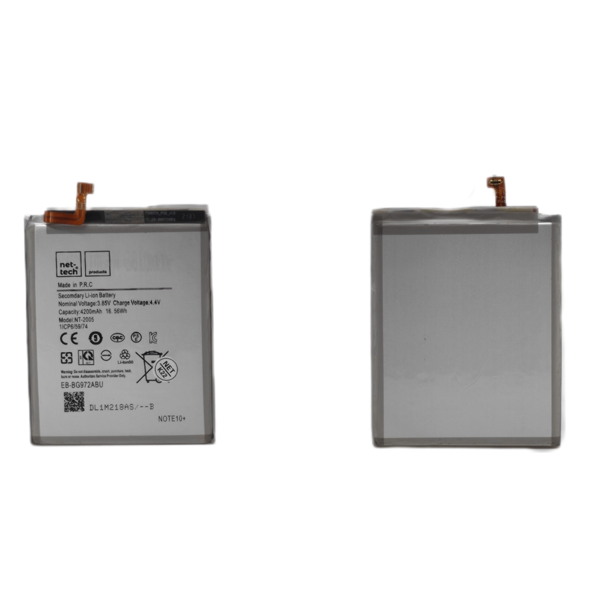 Samsung Galaxy Note 10 Plus Uyumlu EB-BN972ABU 4200 mAh Batarya