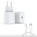 FitPlus PD25W USB-C Type-C to Lightning Kablolu Şarj Aleti Set