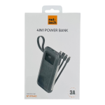 Nettech NT-PW40 22.5W 10000 MAh Taşınabilir Powerbank (Gri) - Görsel 7