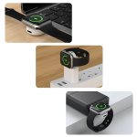 Nettech NT-WCH07 Watch Saat Taşınabilir Kablosuz Wireless Şarj (Beyaz) - Görsel 3